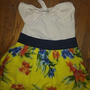 Hollister Strapless Summer Mini Dress
